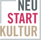 Logo mit dem Titel Neustart Kultur